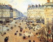 Camille Pissarro Winter afternoon, the French Theater Square Germany oil painting artist